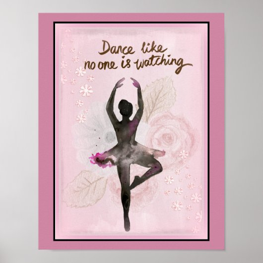 Ballerina Dance Poster (Vorne)