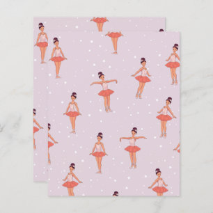 Ballerina Dance Scrapbook Paper