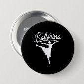 Ballerina Dancer Button (Vorne & Hinten)