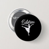 Ballerina Dancer Button (Vorne & Hinten)