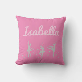 Ballerina Dancer Cushion | Erwägung Geburtstag Kissen