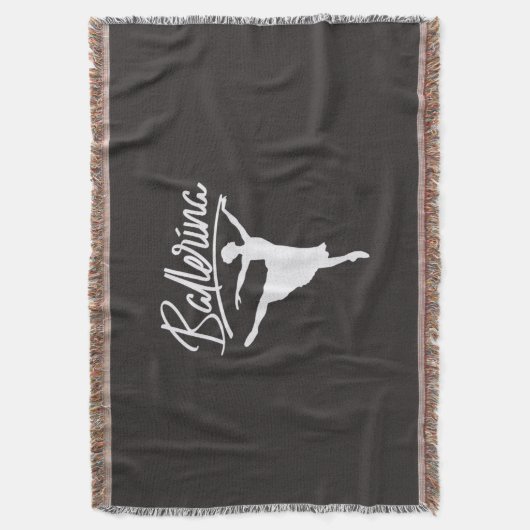 Ballerina Dancer Decke (Vorderseite Vertikal)