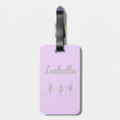 Ballerina Dancer Gepäcktag | Erwägung Geburtstag Gepäckanhänger (Rückseite vertikal)