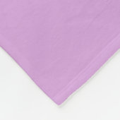 Ballerina Dancer Glitzer und Bow Fleece Blanket (Ecke)