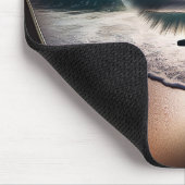 Ballerina Dancer in einer Gitarre Mousepad (Ecke)