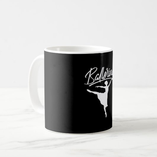 Ballerina Dancer Kaffeetasse (Vorderseite Links)