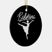 Ballerina Dancer Keramik Ornament (Rechts)