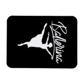 Ballerina Dancer Magnet (Horizontal)