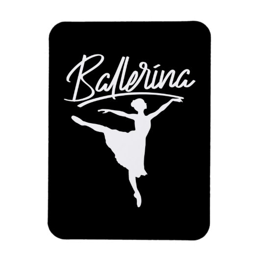 Ballerina Dancer Magnet (Vertikal)