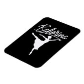 Ballerina Dancer Magnet (Linke Seite)