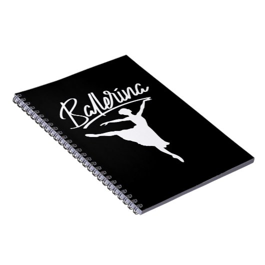 Ballerina Dancer Notizblock (Rechte Seite)