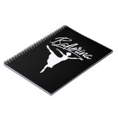 Ballerina Dancer Notizblock (Linke Seite)