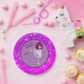 Ballerina Dancer Paper Tellers "Happy Birthday" Pappteller (Party)