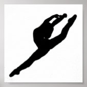 Ballerina Dancer Poster (Vorne)