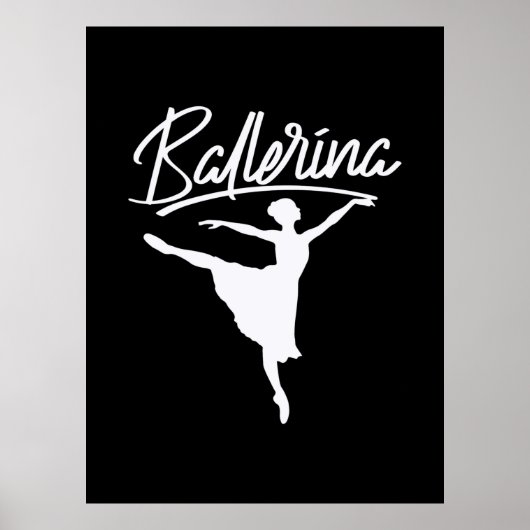 Ballerina Dancer Poster (Vorne)