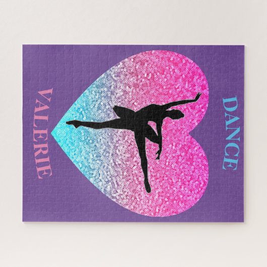 Ballerina Dancer Puzzle (Horizontal)