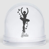 Ballerina Dancer Snow Globe Schneekugeln (Vorderseite)