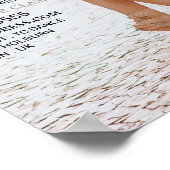 Ballerina Dancer, Tanzlehrgang Werbung Poster (Ecke)