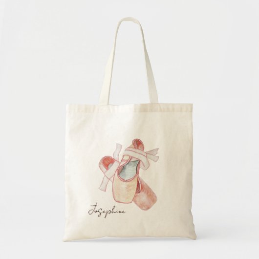 Ballerina Dancer Tasche mit Namen (Vorne)