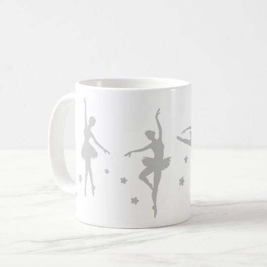 Ballerina Dancer Tasse | Erwägung Geburtstag (Vorderseite Links)