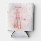 Ballerina Dancer Thema Wasserfarbe Dosenkühler (Vorderseite)