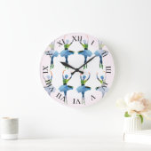 Ballerina Dancers Wilhelm Tell Große Wanduhr (Zuhause)