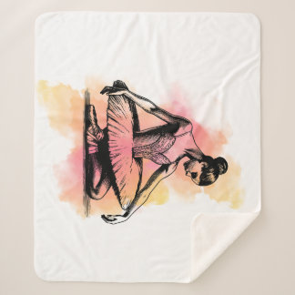 Ballerina Dancing in Color  Sherpadecke