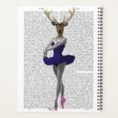 Ballerina Deer in Blue Planer (Rückseite)