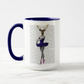 Ballerina Deer in Blue Tasse (Links)