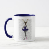 Ballerina Deer in Blue Tasse (Links)