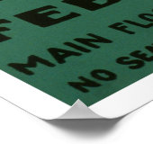 Ballerina & Devil 1938 WPA Poster (Ecke)