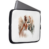 "Ballerina Dreams - Protected Laptop Sleeve" Laptopschutzhülle (Vorne Rechts)