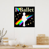 BALLERINA DREAMS WIRD WAHR POSTER (Küche)