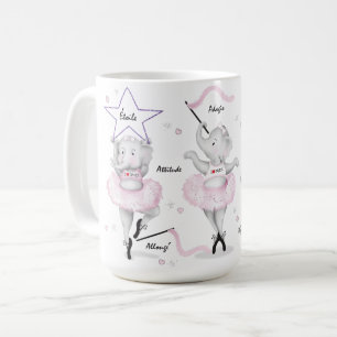 Ballerina Elephant Dance Erwägungsgrund Kaffeetasse