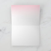 Ballerina Elephant Dance Erwägungsgrund Karte (Innenseite)