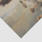 Ballerina Entpacken Seidenpapier (Detail)