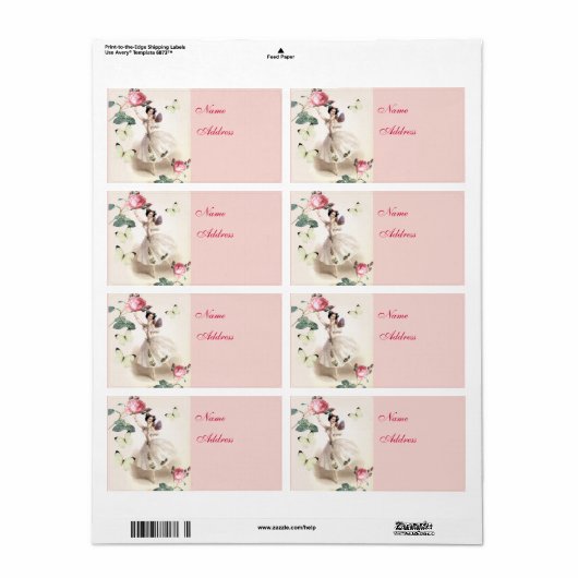 Ballerina Fairy Address (Vorne)