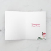 Ballerina Fairy Birthday Karte (Innenseite)