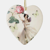 Ballerina Fairy Keramikornament (Rechts)