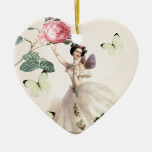 Ballerina Fairy Keramikornament