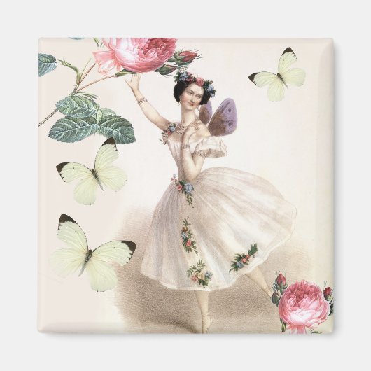 Ballerina Fairy Magnet (Vorne)
