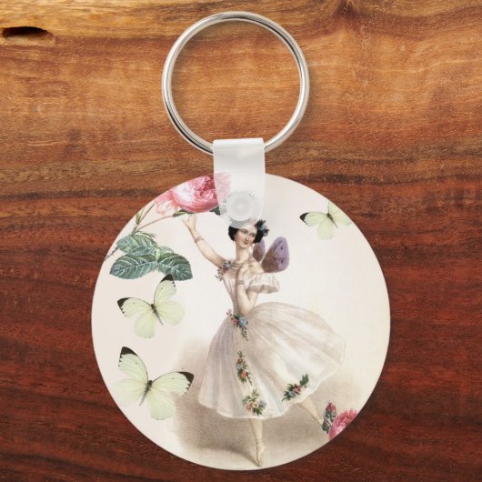 Ballerina Fairy Schlüsselanhänger (Vorderseite)