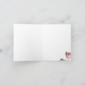 Ballerina Fairy Vielen Dank Dankeskarte (Innenseite)