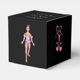 Ballerina Favor Box #2 Geschenkschachtel