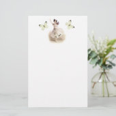 Ballerina-Fee Briefpapier (Stehend Vorderseite)