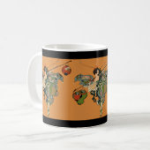 Ballerina Fee Mit Laternen Kaffeetasse (Vorderseite Links)