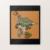 Ballerina Fee Mit Laternen Puzzle (Vertikal)