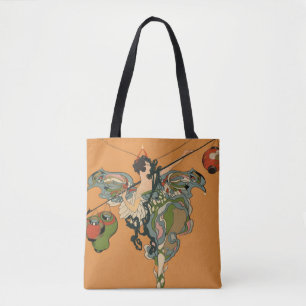 Ballerina Fee Mit Laternen Tasche