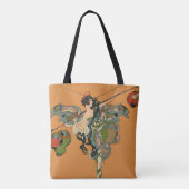 Ballerina Fee Mit Laternen Tasche (Rückseite)
