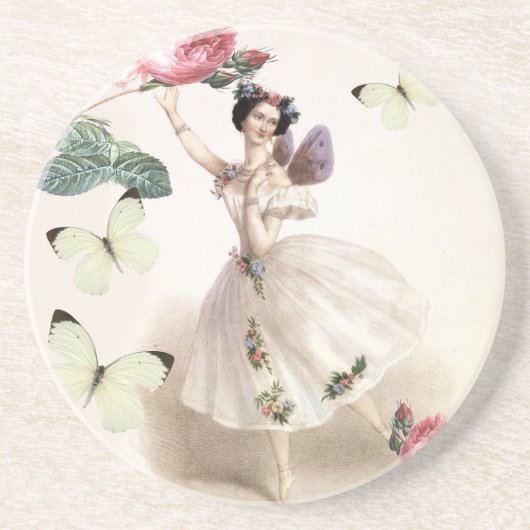Ballerina Fee Untersetzer (Vorne)